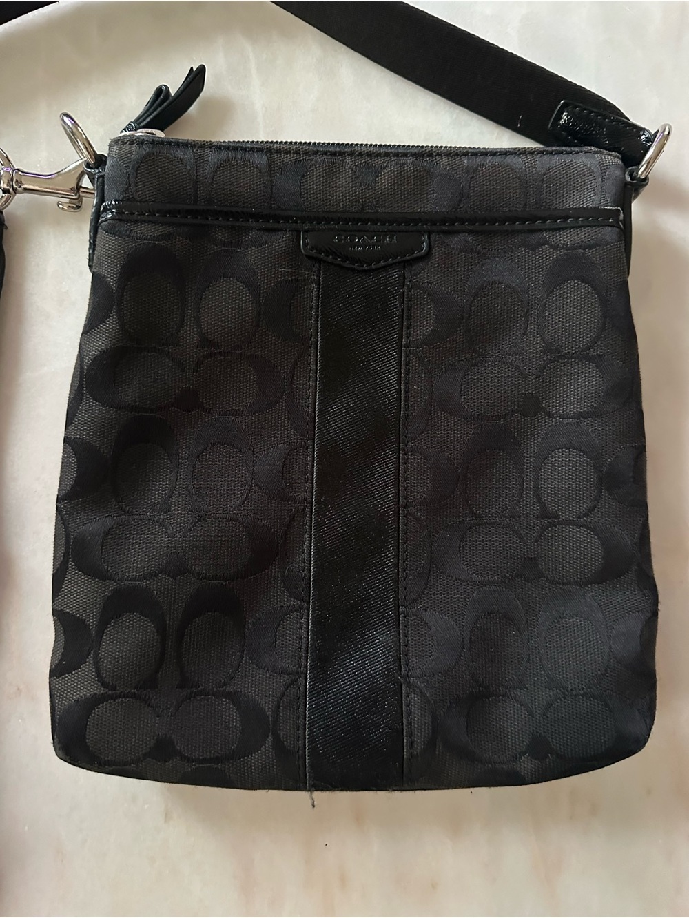 Coach Black Signature Crossbody Bag - Picture 3 of 7